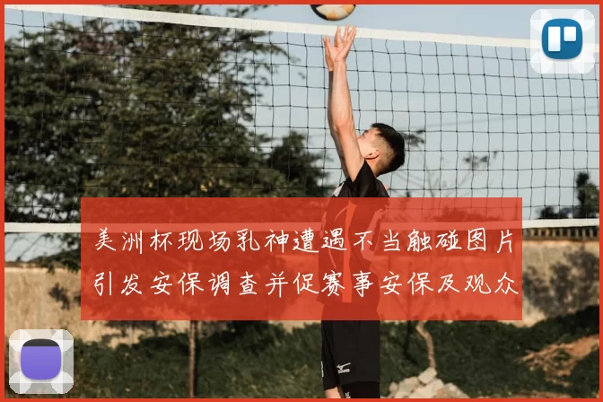 美洲杯现场乳神遭遇不当触碰图片引发安保调查并促赛事安保及观众管理检讨
